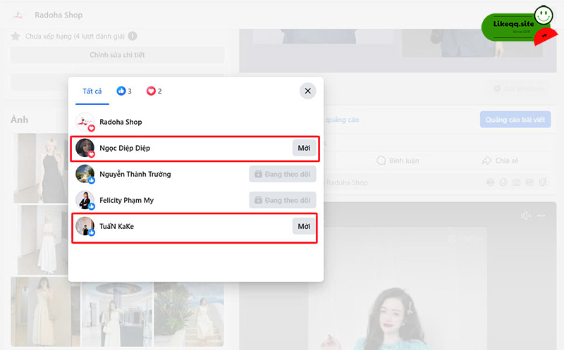 Cách mời bạn bè thích trang fanpage trên máy tính