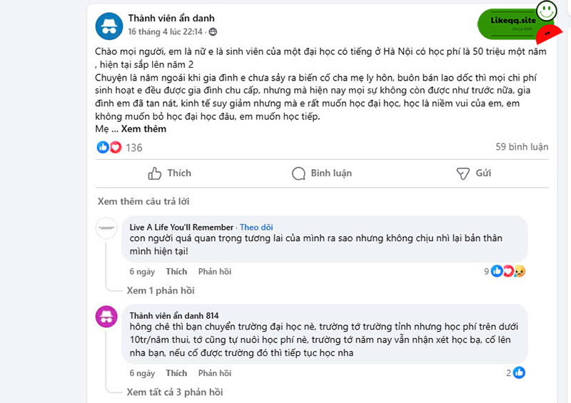 Dấu hiệu nhận biết ai rời khỏi nhóm facebook