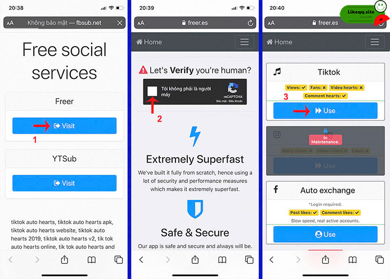 App tăng follow facebook miễn phí FBSub