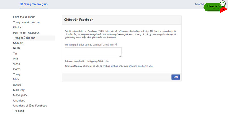 Cách mở chặn chia sẻ trên facebook