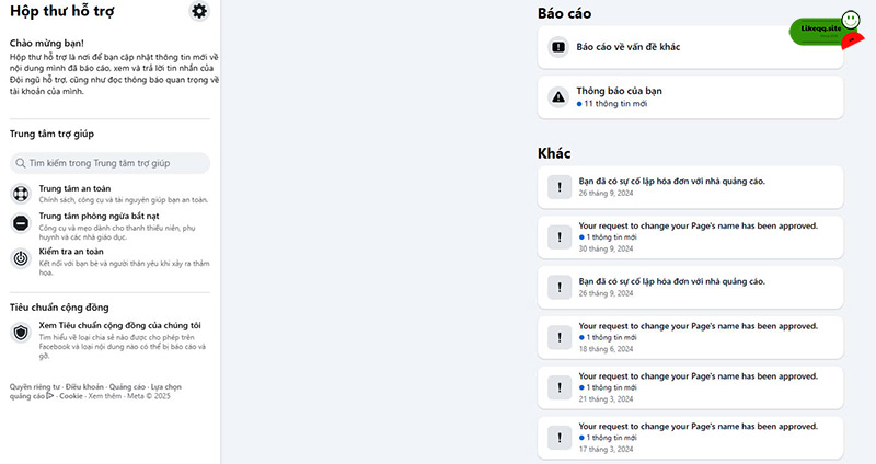 Kiểm tra chặn chia sẻ facebook