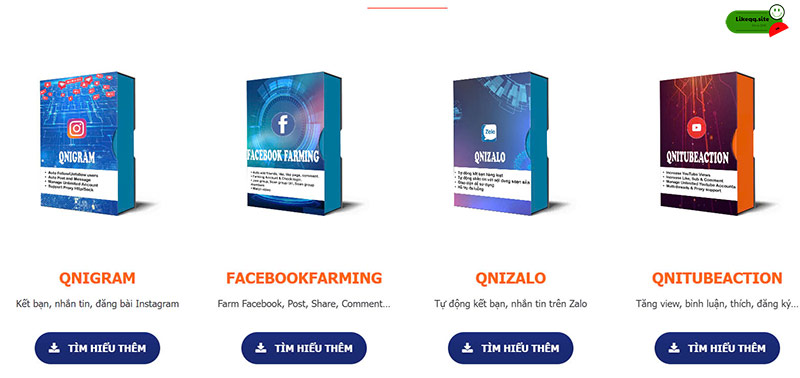 Phần mềm tăng view cho Facebook Qnsoft