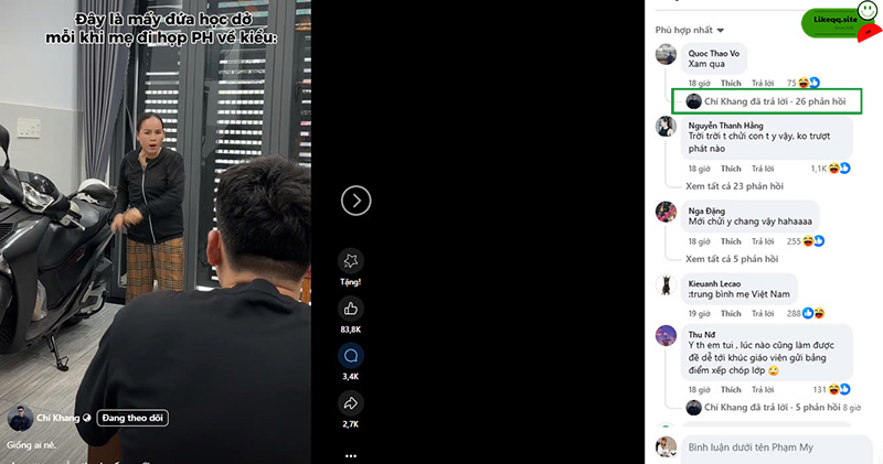 Tăng follow facebook free tương tác người dùng
