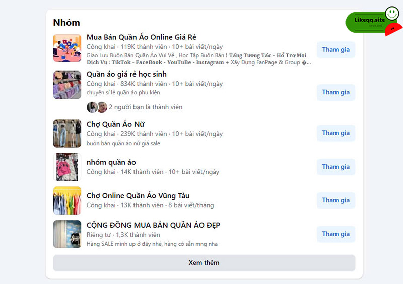 Tăng mắt live free facebook group facebook