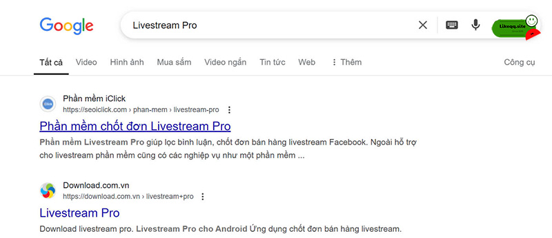 Tăng mắt live stream facebook-Livestream-Pro