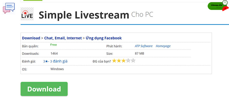 Tăng mắt livestream facebook Simple Livestream